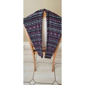 NO BOUNDARIES Womens Medium (7-9) Fair Isle Pull On Crop Leggings Skinny Pants